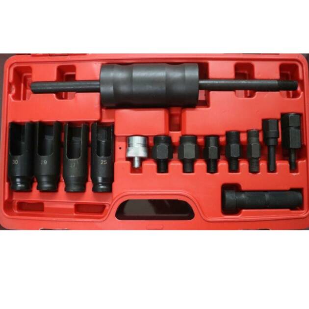 Diesel Injector Extractor Puller with Common Rail Adaptor Slide Hammer Removal Tool Kit