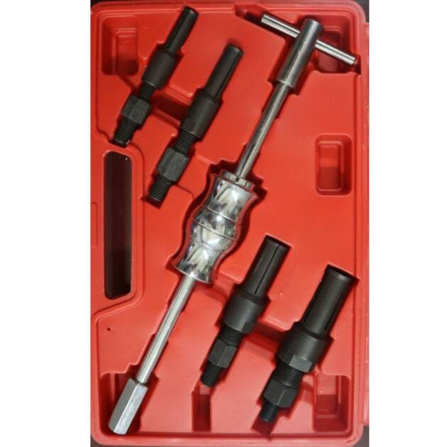 Go Plus Blind Inner Bearing Puller Hole Remover Extractor Set Slide Hammer Tool Kit, 5 Pieces